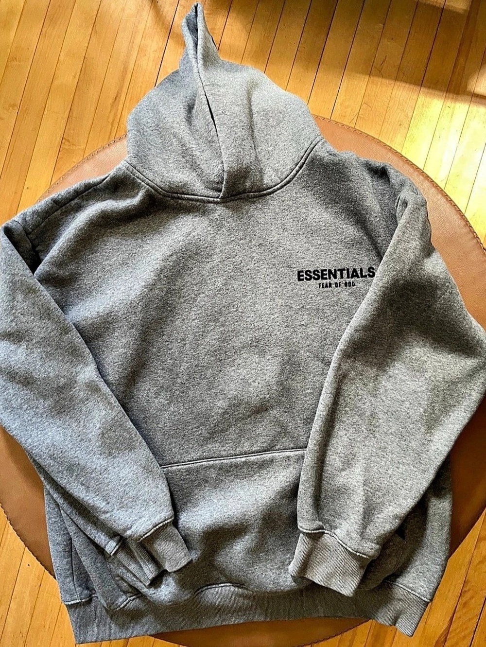 ESSENTIALS Fear of God Essentials Pullover Hoodie Gray XL Pullover Hoodie Like